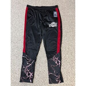 NBA Cleveland Cavaliers Basketball Pants Black Red Lightning XL New‎ NWT - BC